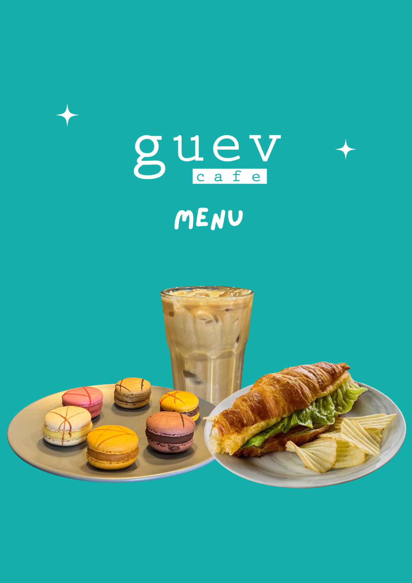 Guev Cafe Menu 2024 - Page 1