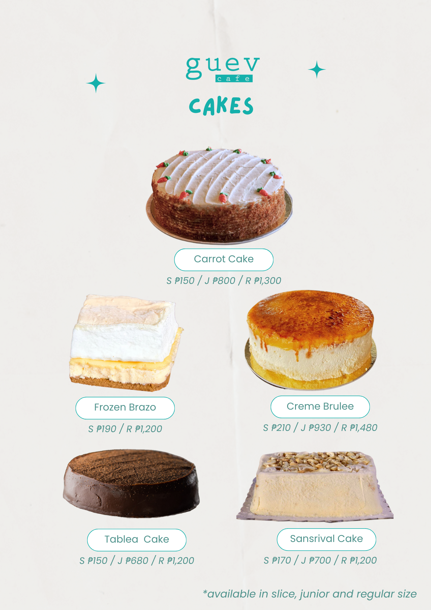 Guev Cafe Menu 2024 - Page 6